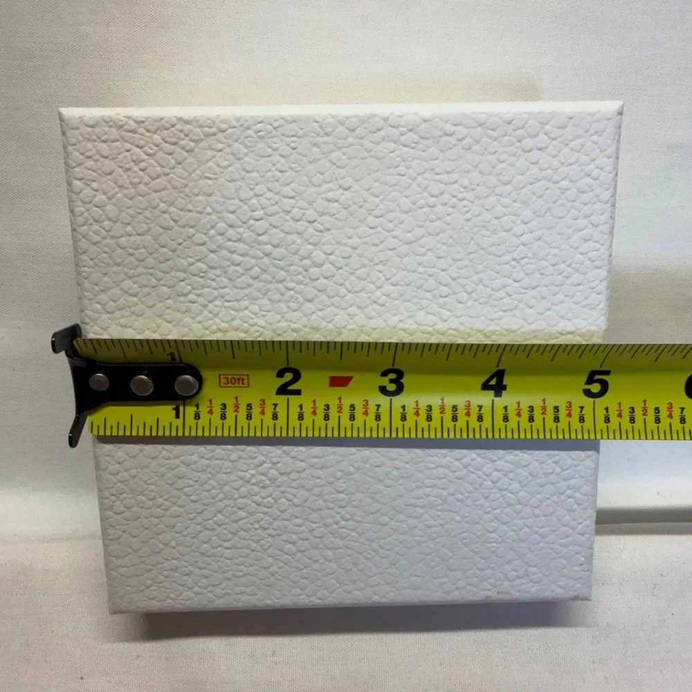 Dior Empty Gift Box Lot of 4 White Gold Black Logo Tissue Paper Luxury Packaging